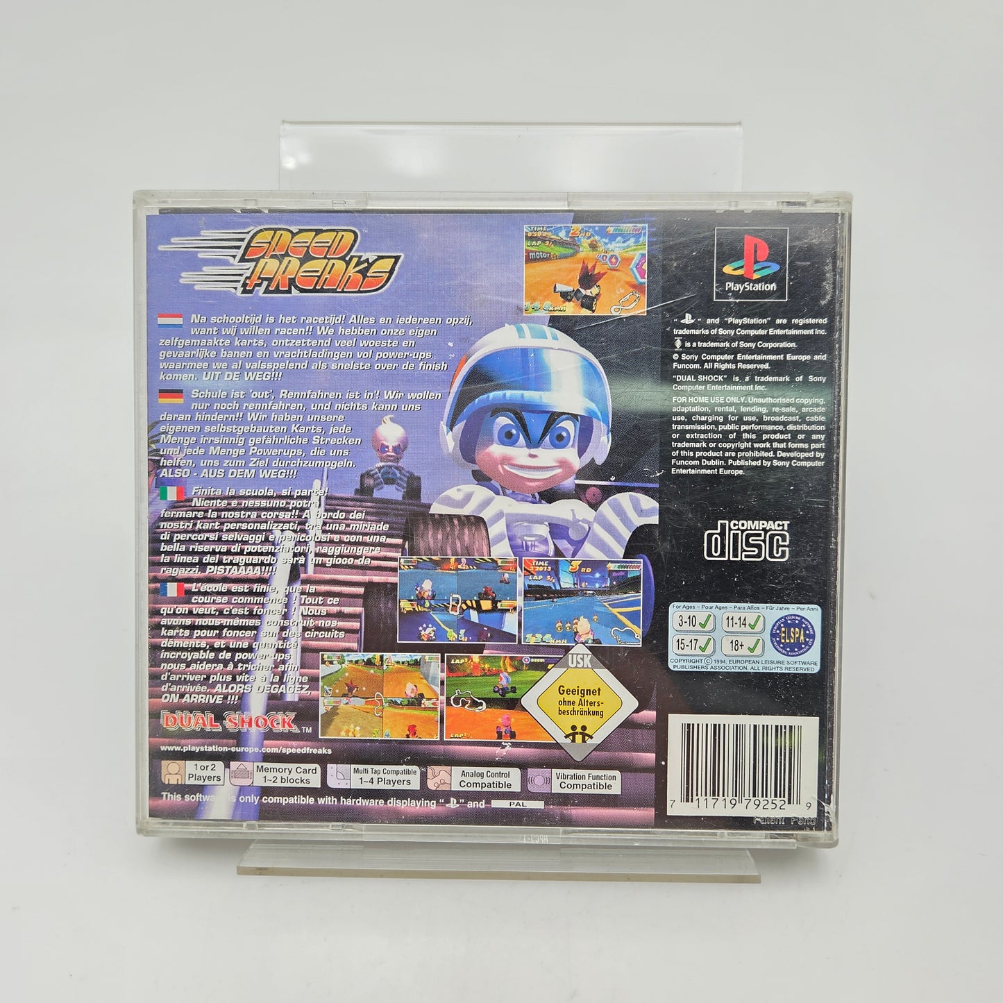 SPEED FREAKS - PLAYSTATION 1
