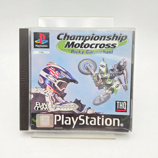 CHAMPIONSHIP MOTOCROSS FEATURING RICKY CARMICHAEL - PLAYSTATION 1