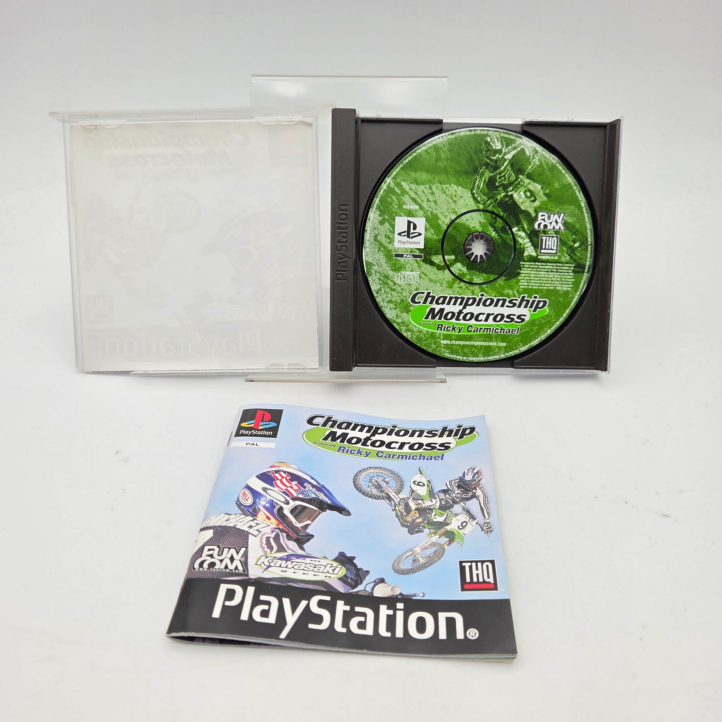 CHAMPIONSHIP MOTOCROSS FEATURING RICKY CARMICHAEL - PLAYSTATION 1