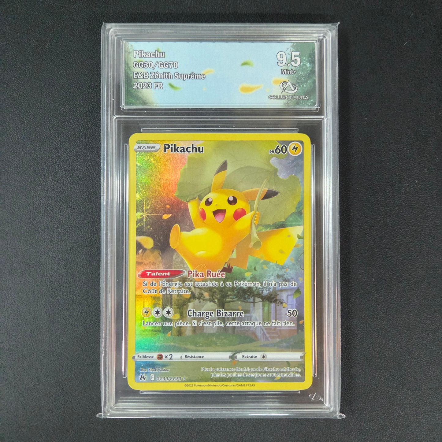PIKACHU (CRZ GG30) (CA 9.5)