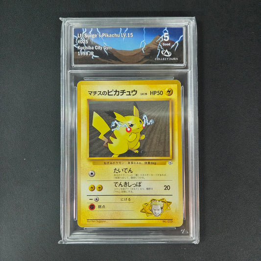 LT. SURGE'S PIKACHU (CGK) (CA 5)