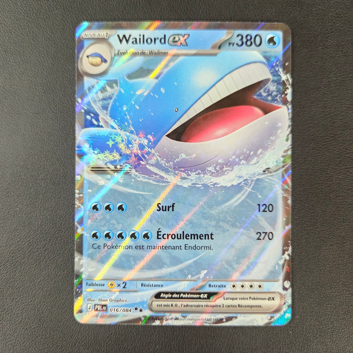 WAILORD EX (PBL 016)