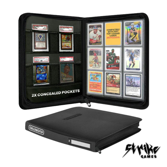 EVORETRO - Shield+ 216 Topload Cards Binder Black