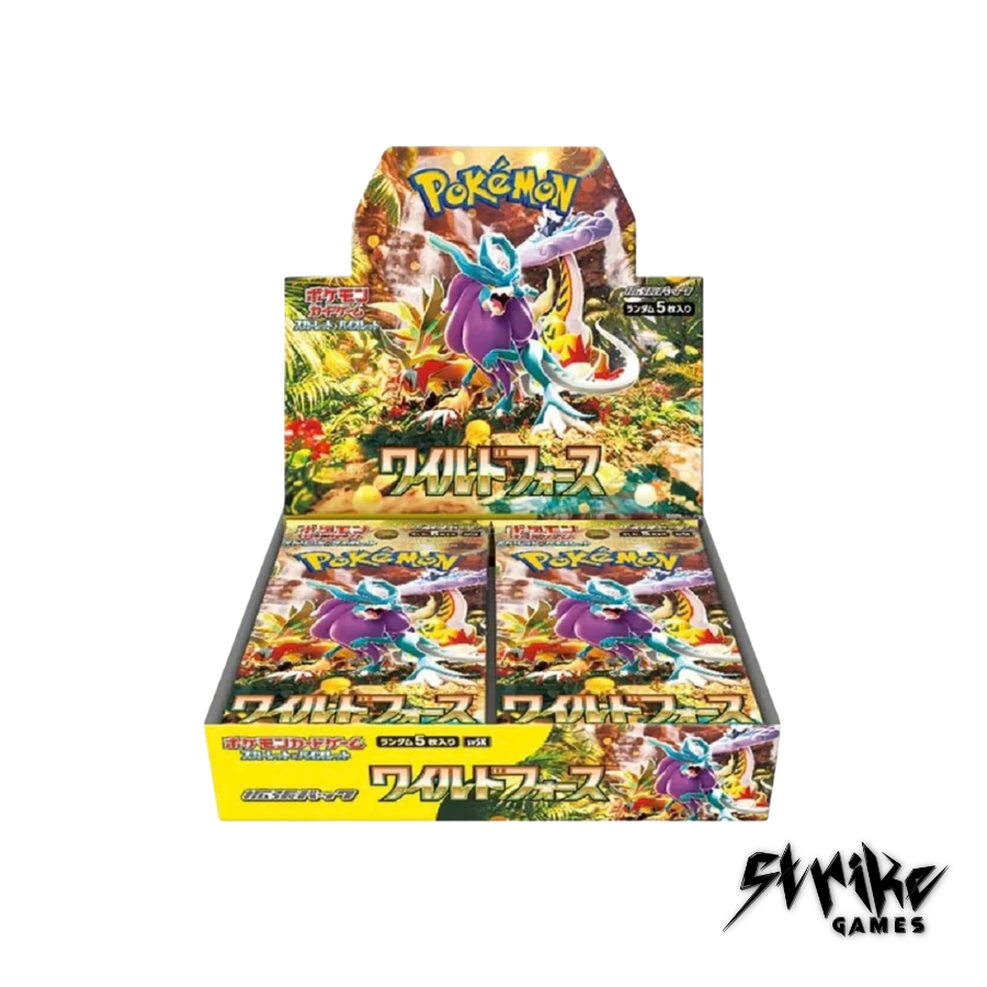POKÉMON SV5K WILD FORCE - DISPLAY (30 BOOSTER) - JAPONAIS
