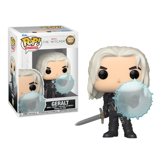THE WITCHER (SEASON 2) - POP 1317 - GERALT (WITH SHIELD)
