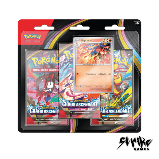 Pokémon ME 4 - Chaos Ascendant - Tripack | FR