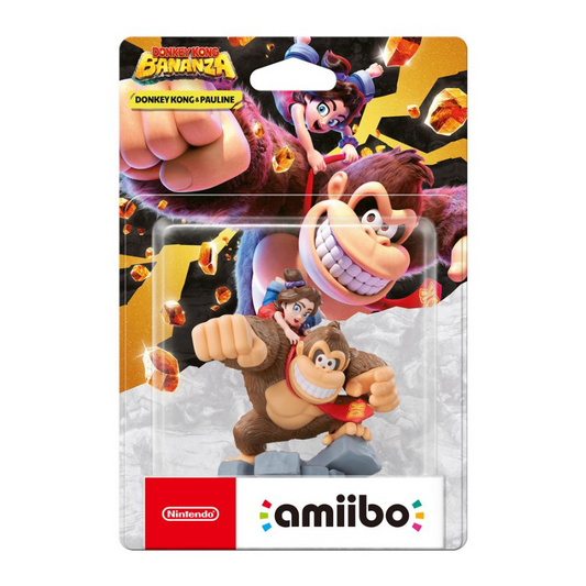 Amiibo Donkey Kong & Pauline - Donkey Kong Bananza Collection