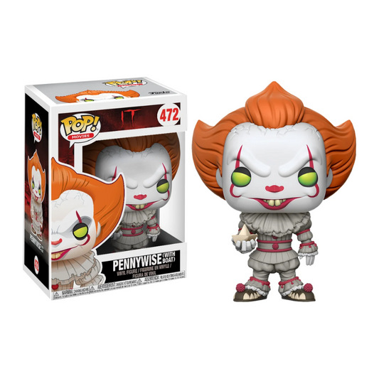 HORROR - POP N° 472 - IT - Pennywise with Boat