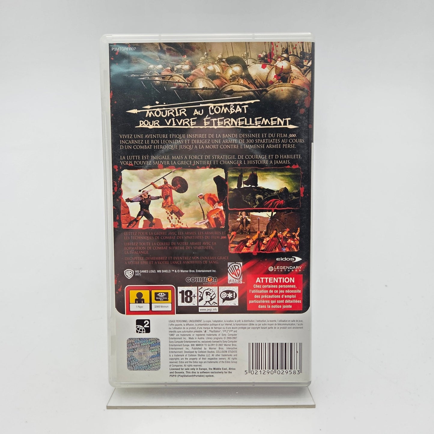300 MARCH TO GLORY - PLAYSTATION PORTABLE - Strike Games