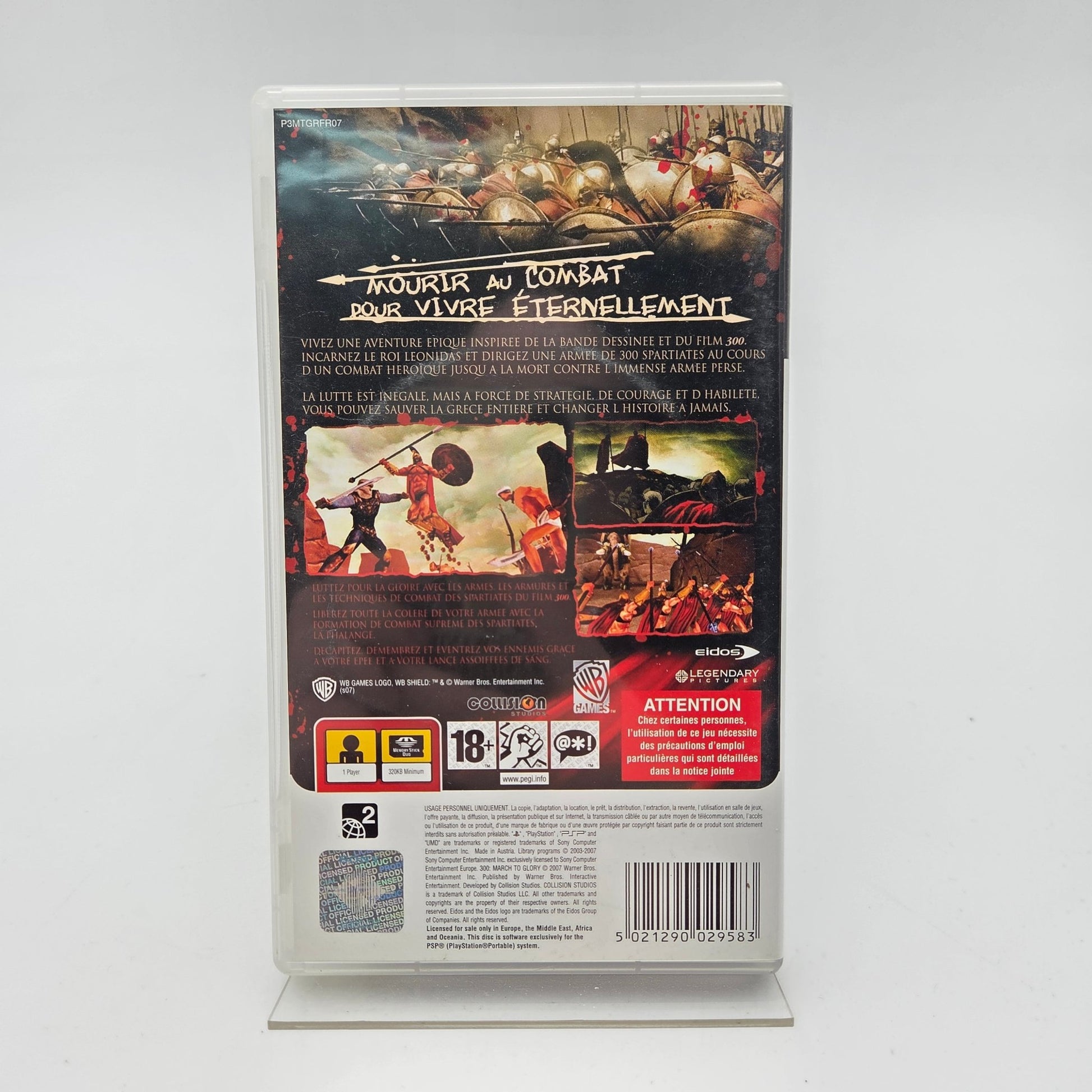 300 MARCH TO GLORY - PLAYSTATION PORTABLE - Strike Games