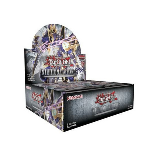 Yu-Gi-Oh! JCC - Display de Pack de Booster Intuition d'Alliance (24 Boosters)