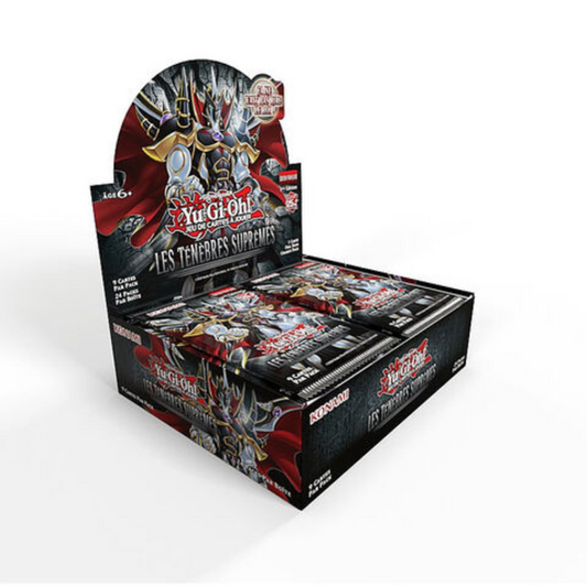 Yu-Gi-Oh! JCC - Display de Pack de Booster Les Ténèbres Suprêmes (24 Boosters)