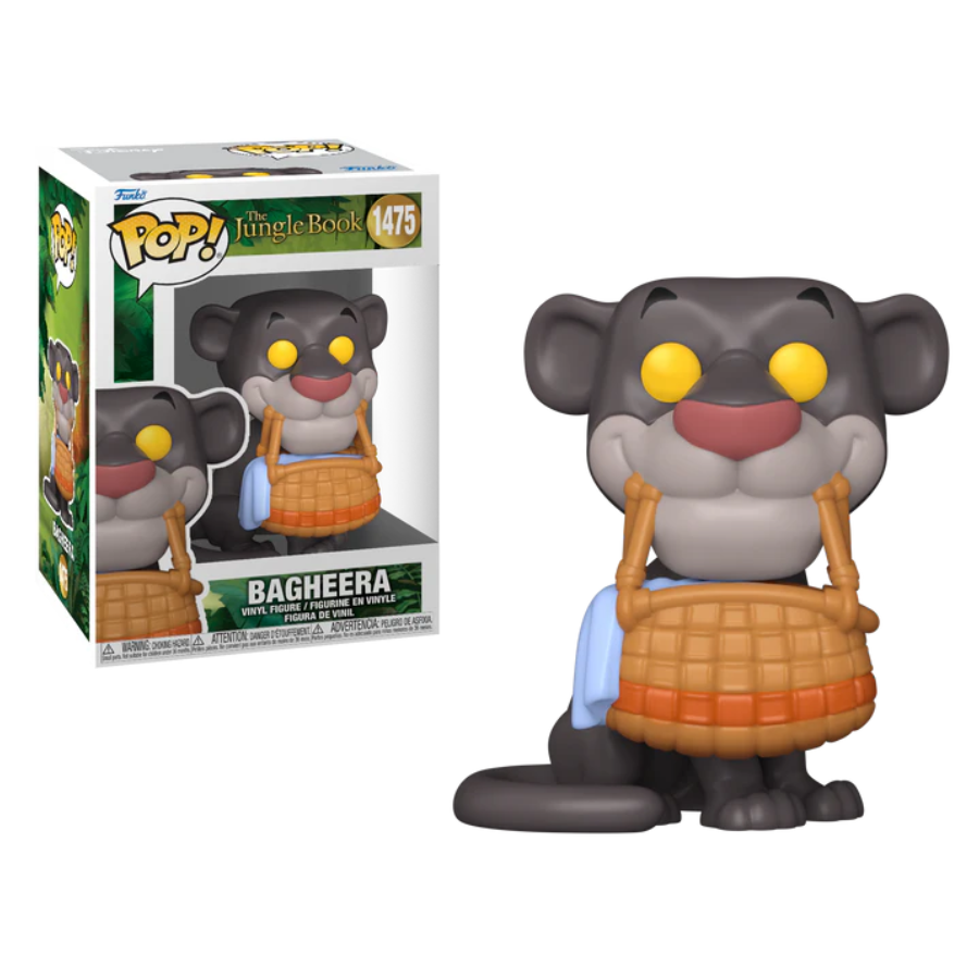 LE LIVRE DE LA JUNGLE - POP Disney 1475 - Bagheera avec Panier