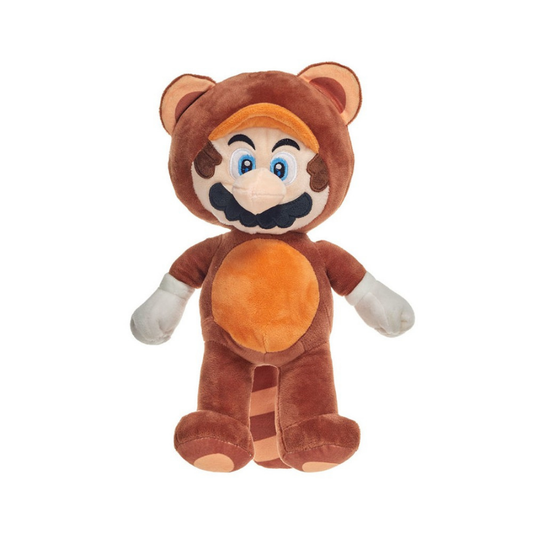 SUPER MARIO - Mario Tanooki - Peluche 20cm