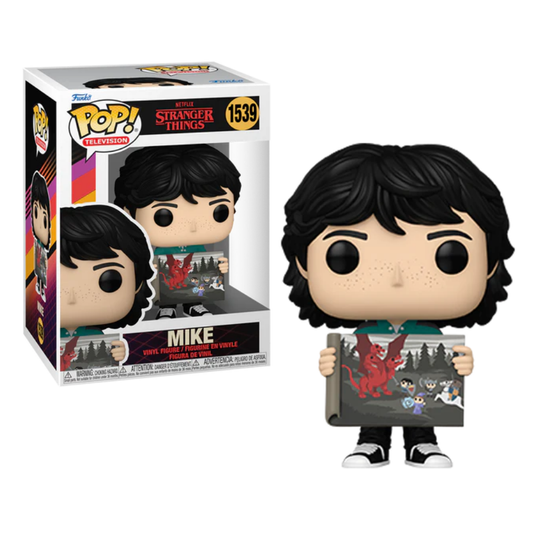 STRANGER THINGS - POP TV  1539 - Mike avec Peinture de Will