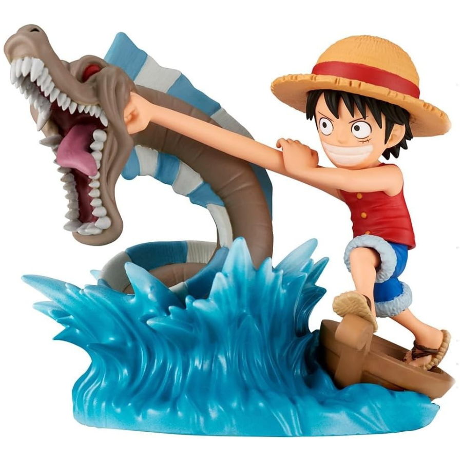 One Piece - Luffy vs. Local Sea Monster - 7 cm