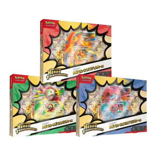 Pokémon ME 2.5 - Héros Transcendants - Coffret Ex (4 bst) | FR