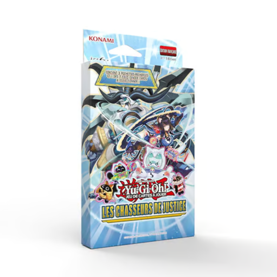 Yu-Gi-Oh - Pack de 3 Boosters Les Chasseurs de Justice (Blister cartonné) - FR