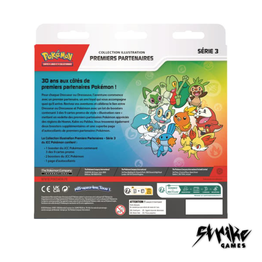 Pokémon - Collection Illustration Premiers Partenaires - Série 3 - FR