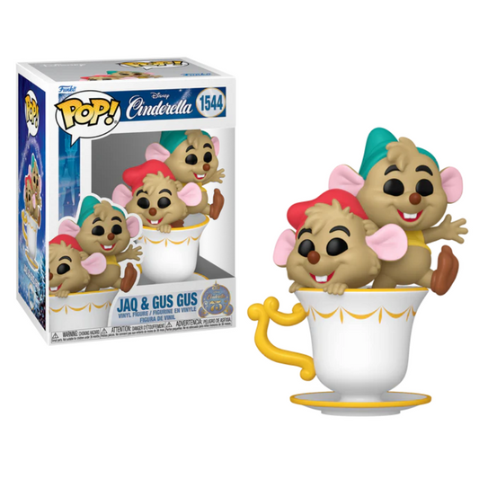 CENDRILLON 75EME ANNIVERSAIRE - POP Disney 1544 - Jac et Gus