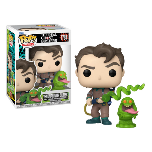 THE REAL GHOSTBUSTERS - POP & Buddy 1785 - Venkman avec Slimer