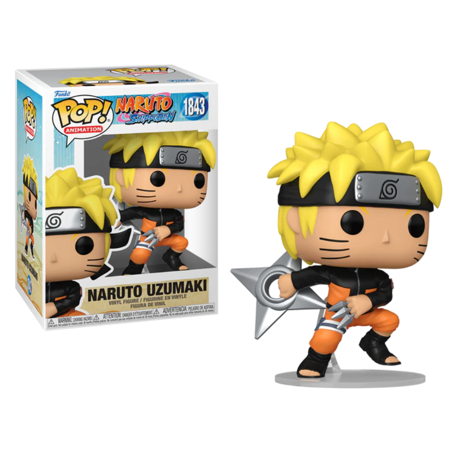 NARUTO SHIPPUDEN - POP Animation 1843 - Naruto avec Chase (MT)