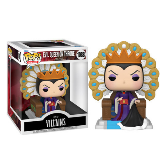 DISNEY Villains - POP Deluxe N° 1088 - Evil Queen on Throne