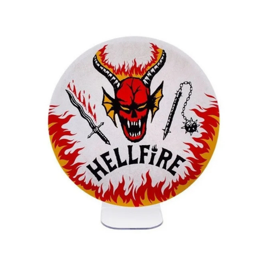 STRANGER THINGS - Hellfire Club Logo - Lampe 20cm