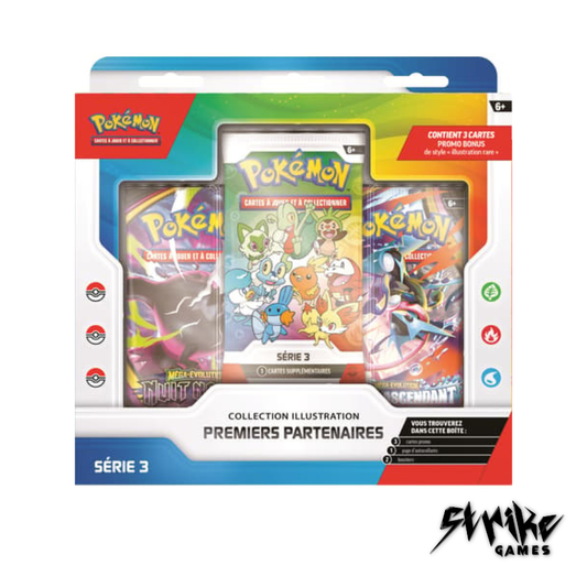 Pokémon - Collection Illustration Premiers Partenaires - Série 3 - FR