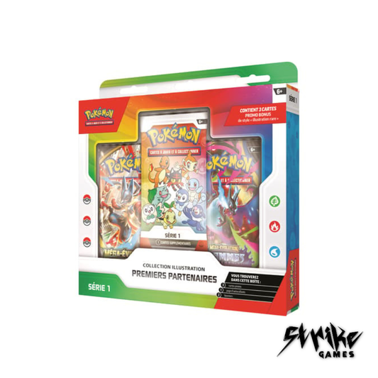 Pokémon - Collection Illustration Premiers Partenaires - Série 1 - FR