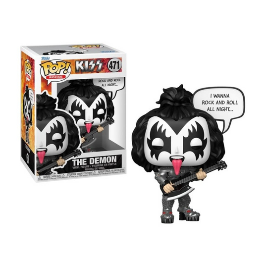 KISS R&R ALL NIGHT - POP Sayings N° 471 - The Demon