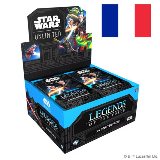 Star Wars Unlimited : Légendes de la Force Display (24 Boosters) - FR