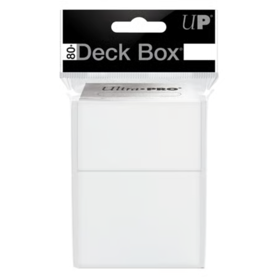 Ultra Pro - Boîte de deck PRO 80+ blanche