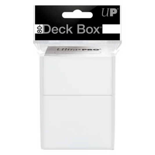 Ultra Pro - Boîte de deck PRO 80+ blanche