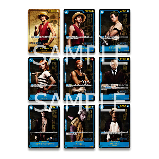 ONE PIECE PREMIUM CARD COLLECTION NETFLIX JAPONAIS