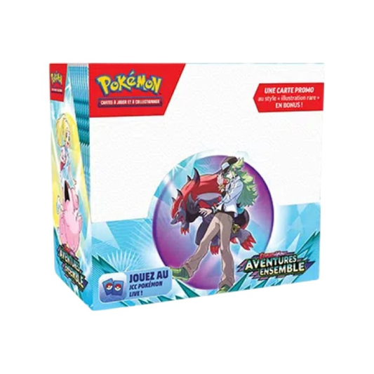 Pokémon EV 9 - Aventure Ensemble + Carte Promo - Display (36 Boosters) | FR