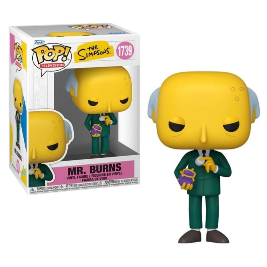 LES SIMPSONS - POP TV N° 1739 - Mr Burns