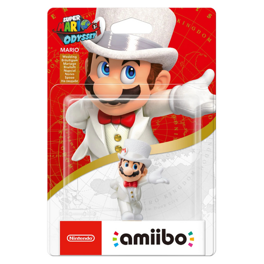 Amiibo Wedding Mario - Super Mario Odyssey Collection