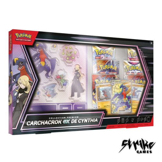 POKEMON - Coffret Premium Carchacrok Ex de Cynthia - FR