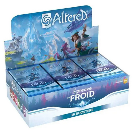 Altered JCC - Display de Packs de booster L'Épreuve du Froid (Display x36) - FR