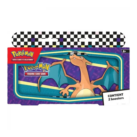 Pokémon - Plumier Dracaufeu (Contenant 2 Boosters)