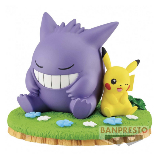 Pokémon - Banpresto Pikachu & Ectoplasma - 10 cm