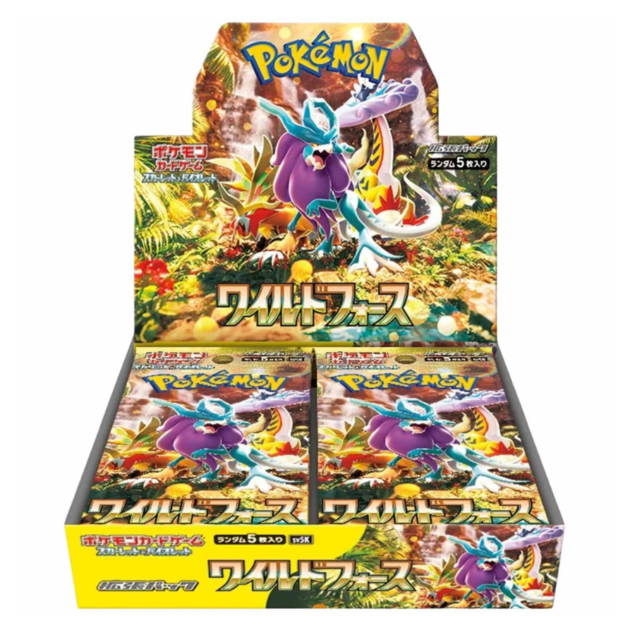 Display Pokémon JAP - Wild Force SV5K