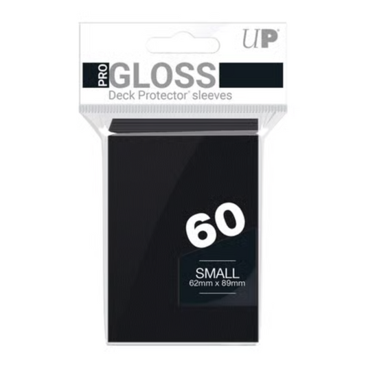 Ultra Pro - PRO-Gloss Sachet de 60 protèges cartes petit format Noir (62 x 89 mm)