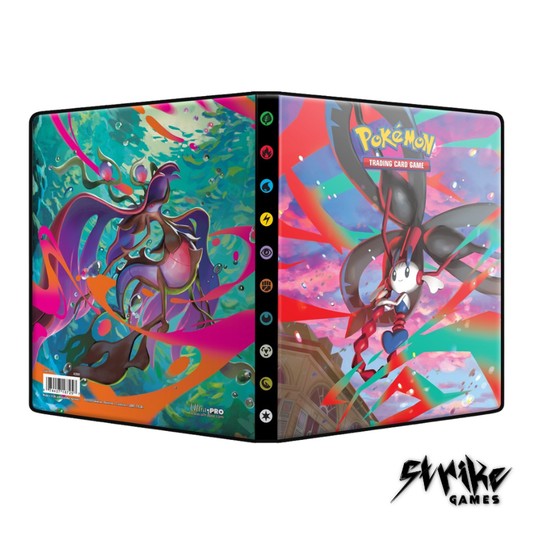 Ultra Pro - Pokémon JCC - Méga-Évolution - Portfolio à 4 pochettes ME04 Chaos Ascendant