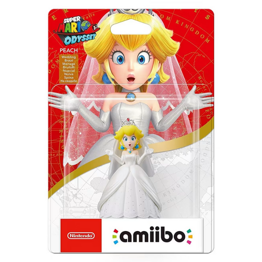 Amiibo Wedding Peach - Super Mario Odyssey Collection
