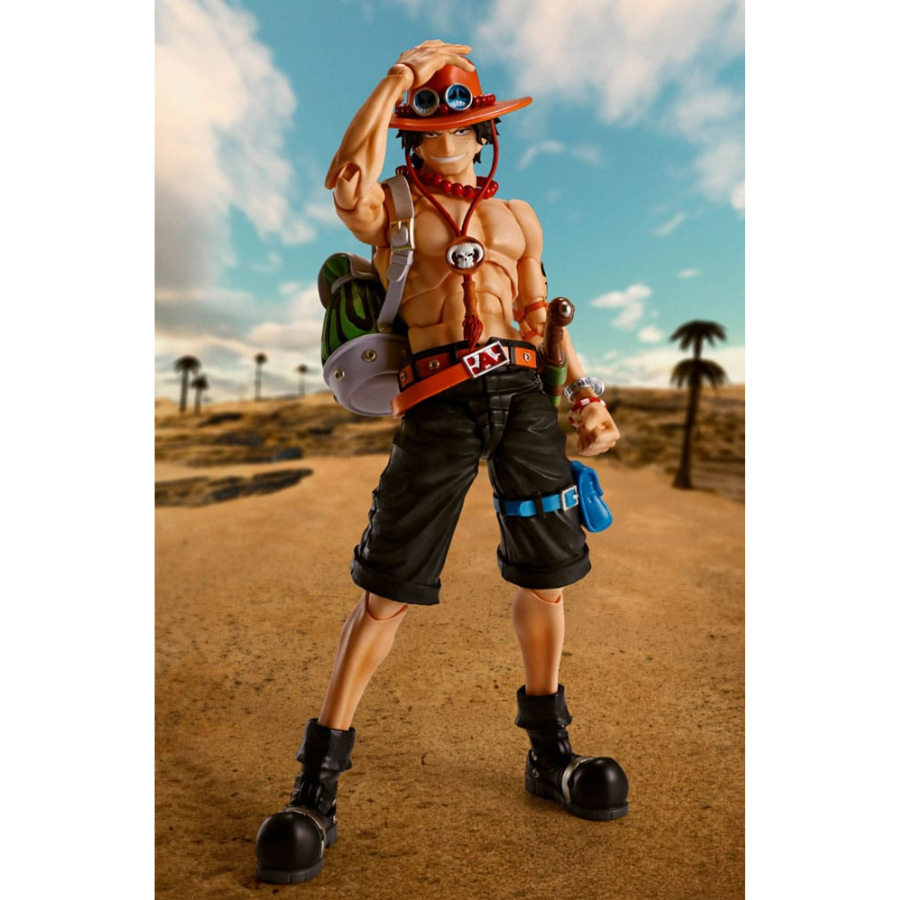 ONE PIECE - Portgas D. Ace "Fire Fist" - Figurine S.H. Figuarts 15cm