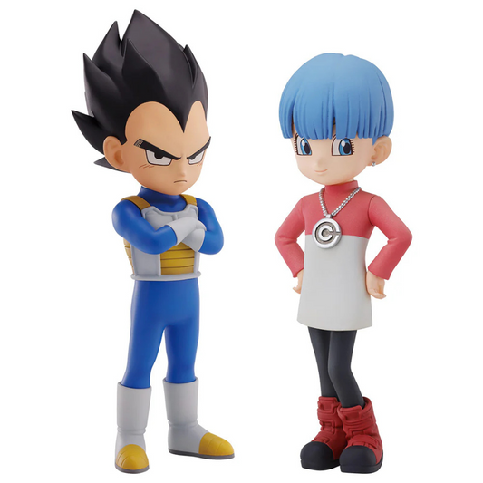 DRAGON BALL DAIMA - MASTERLISE PLUS VEGETA & BULMA - 12 cm