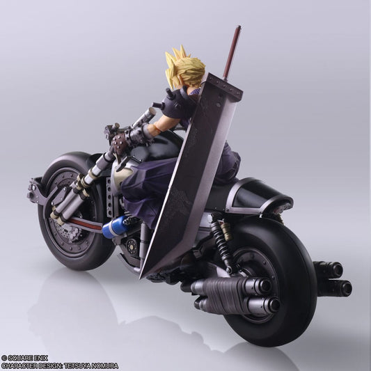 FINAL FANTASY VII - Cloud & Hardy-Daytona - Figurine Bring Arts 15cm