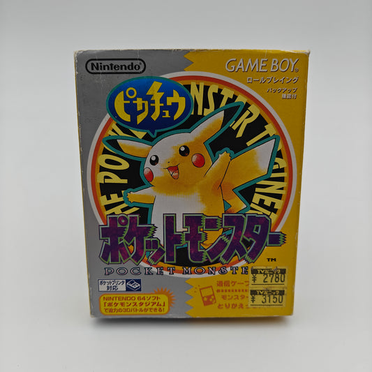 Pokémon Version Jaune - Gameboy JAP